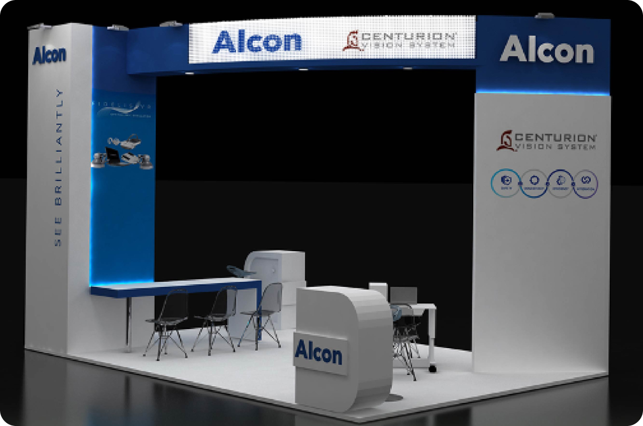 Alcon virtual booth image