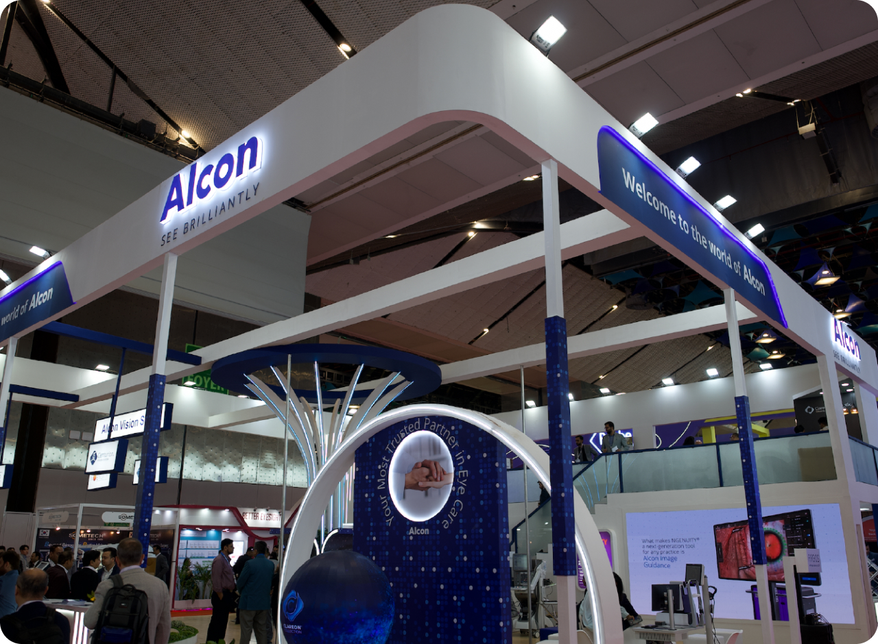 Image of alcon booth