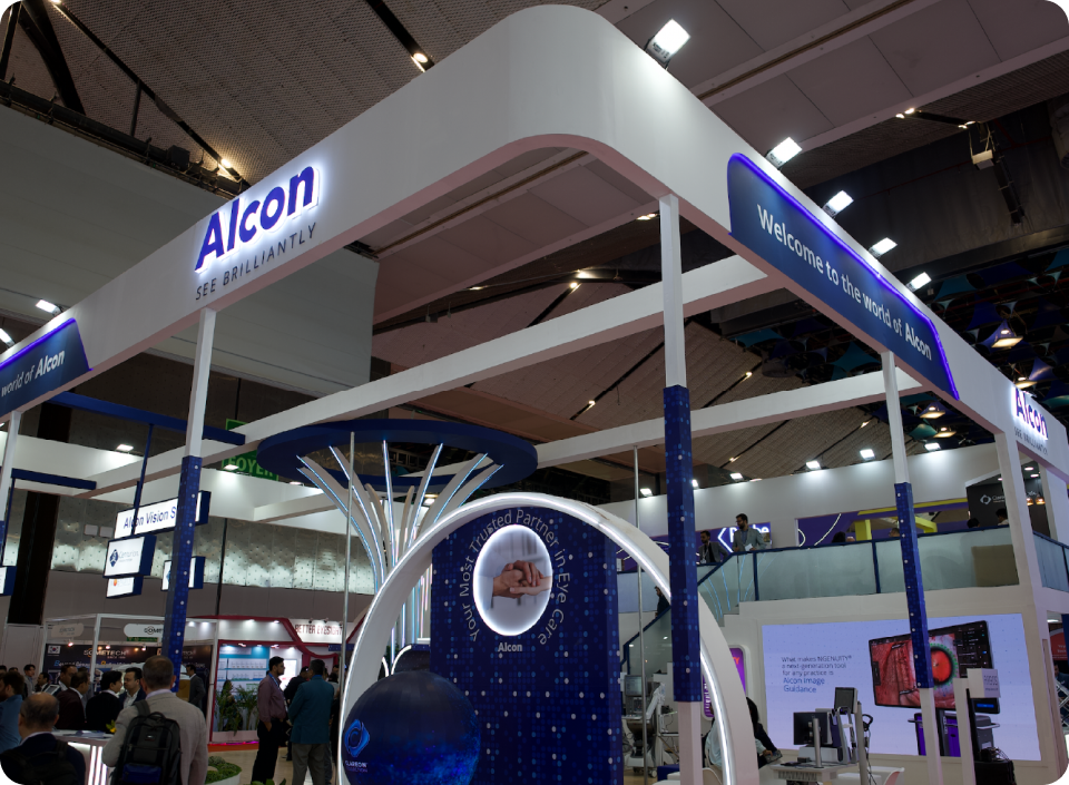 alcon booth