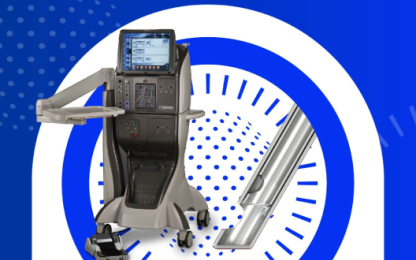 Image of alcon product on a white and blue background